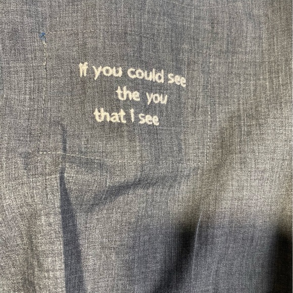 Odd Molly Uncorporated Grey Rose Print Feminine Boho Flowery Pocket Dress 3 - Picture 12 of 15